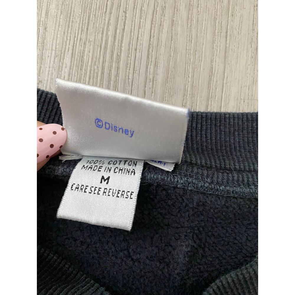 Disney Parks Mickey Mouse Embroidered Henley Shirt Gray M - Picture 2 of 4